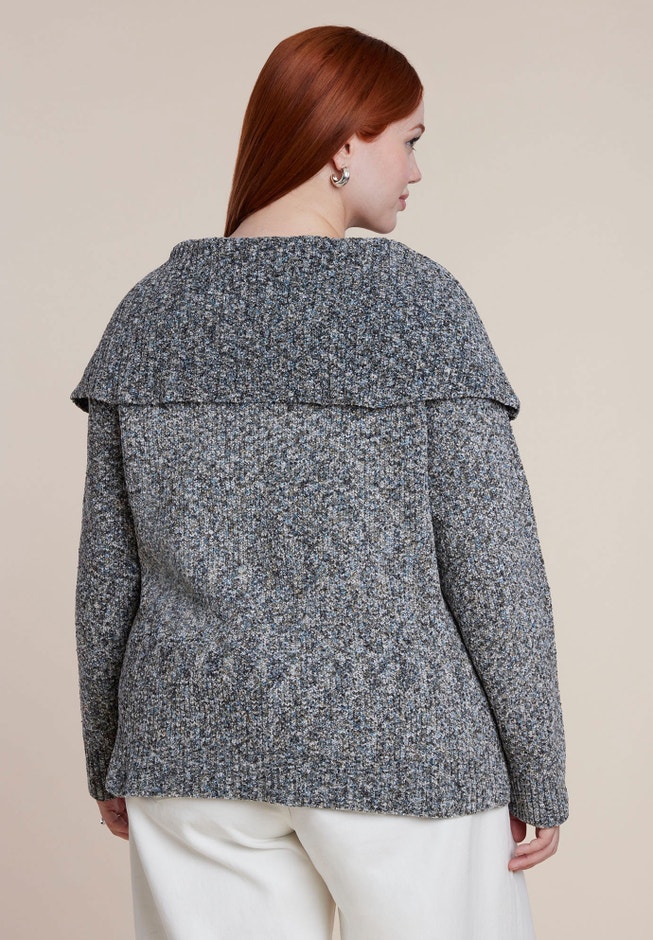 Foldover Collar Sweater image number 2