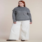 Foldover Collar Sweater image number 3