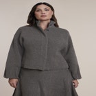 Funnel Neck Sweater Jacket image number 0