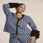 Textured Cuff Cardigan image number 4