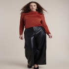 Draped High Neck Top image number 2
