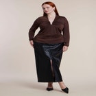 Shirred Square Neck Wire Top image number 2