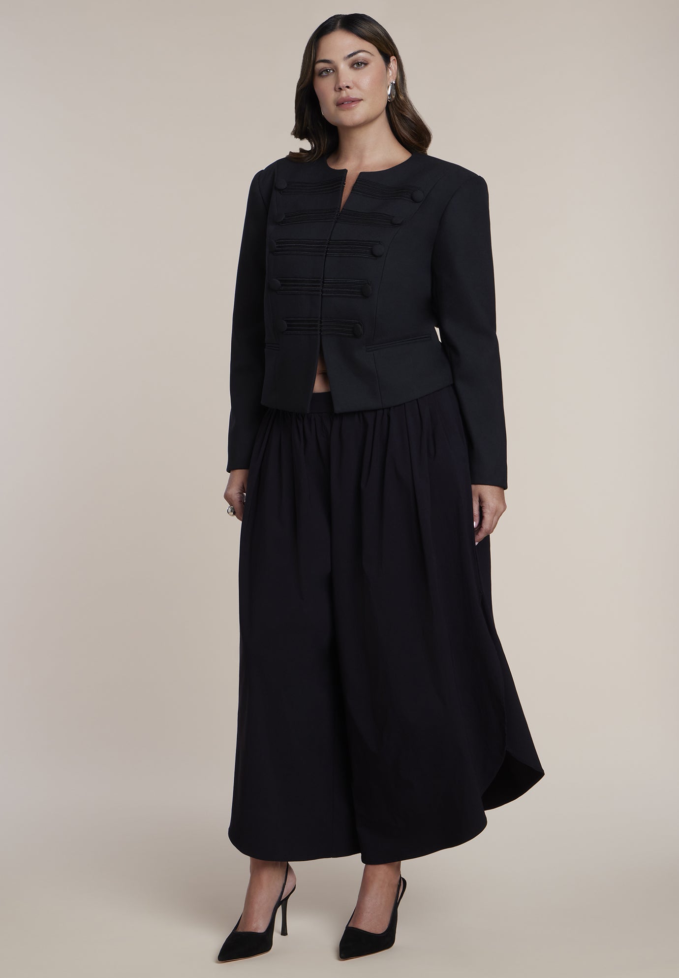 Tailored Military Jacket image number 2