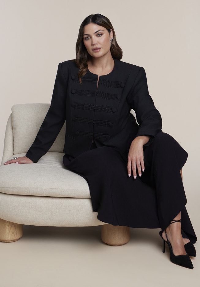 Tailored Military Jacket image number 3