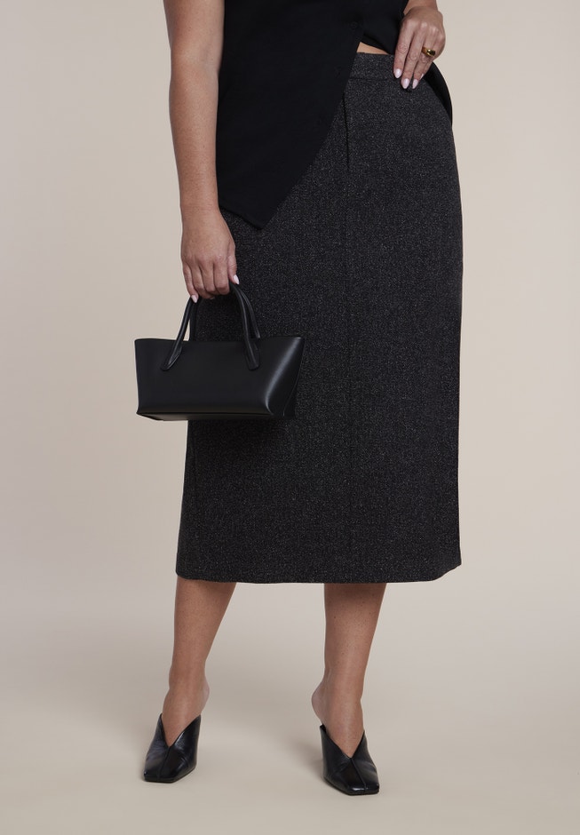 Tailored Midi Skirt image number 1