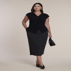 Tailored Midi Skirt image number 0