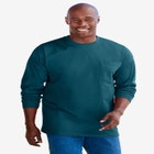 Heavyweight Crewneck Long-Sleeve Pocket T-Shirt image number null