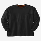 Heavyweight Crewneck Long-Sleeve Pocket T-Shirt image number null