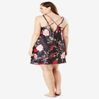 The Luxe Satin Short Peignoir Set image number null