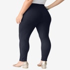 Plus Size Comfort Stretch Slim Leg Jean image number null