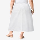 Plus Size Easy-Wear A-Line Skirt image number null