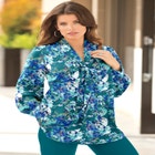 Long Sleeve Bow Blouse image number null