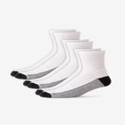 1/4 Length Cushioned Crew Socks 3-Pack image number null