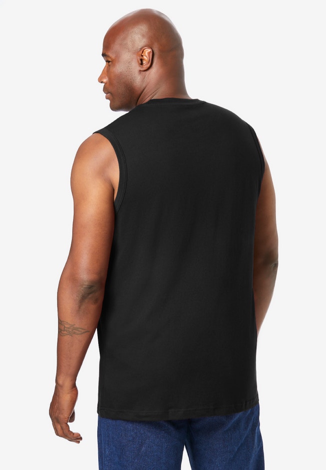 Shrink-Less Lightweight Muscle T-Shirt image number 1
