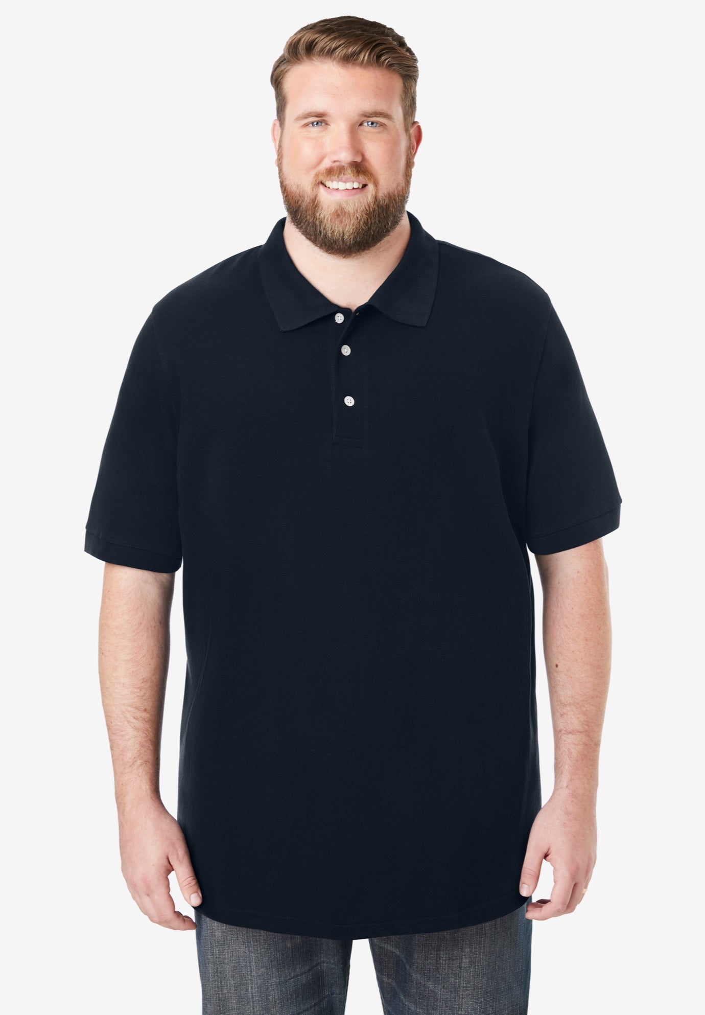 Shrink-Less™ Classic Cotton Polo Shirt image number 0