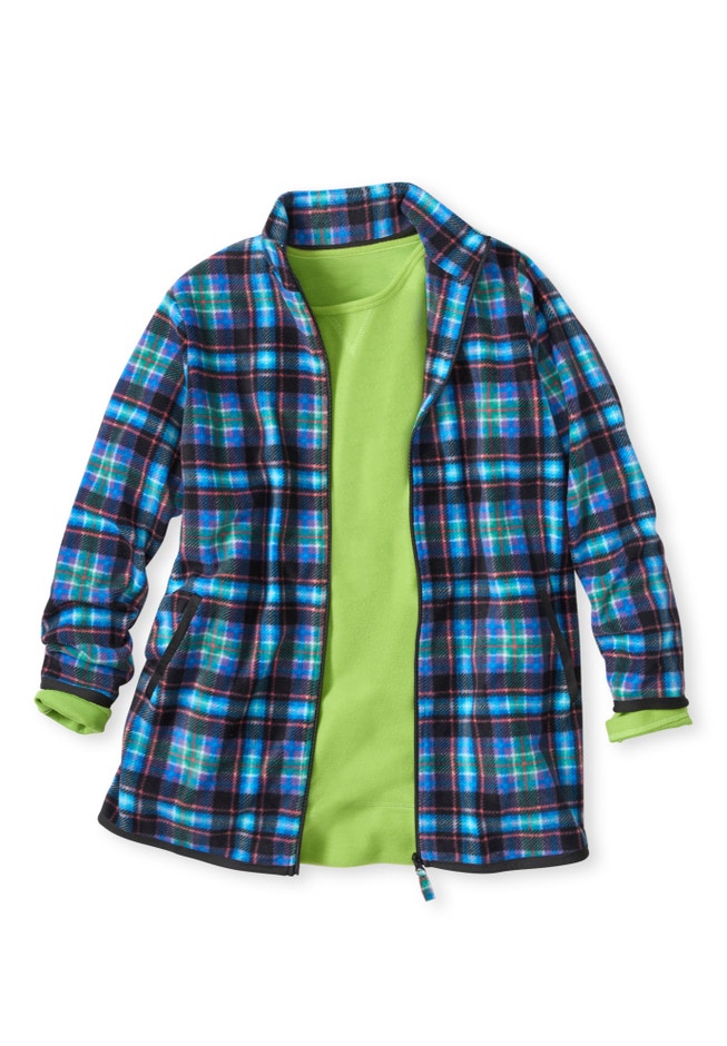 Zip-Front Microfleece Jacket image number 5