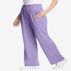 7-Day Wide-Leg Elastic-Waist Stretchy Knit Pant image number null