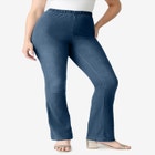 Plus Size Comfort Stretch Bootcut Jean image number null