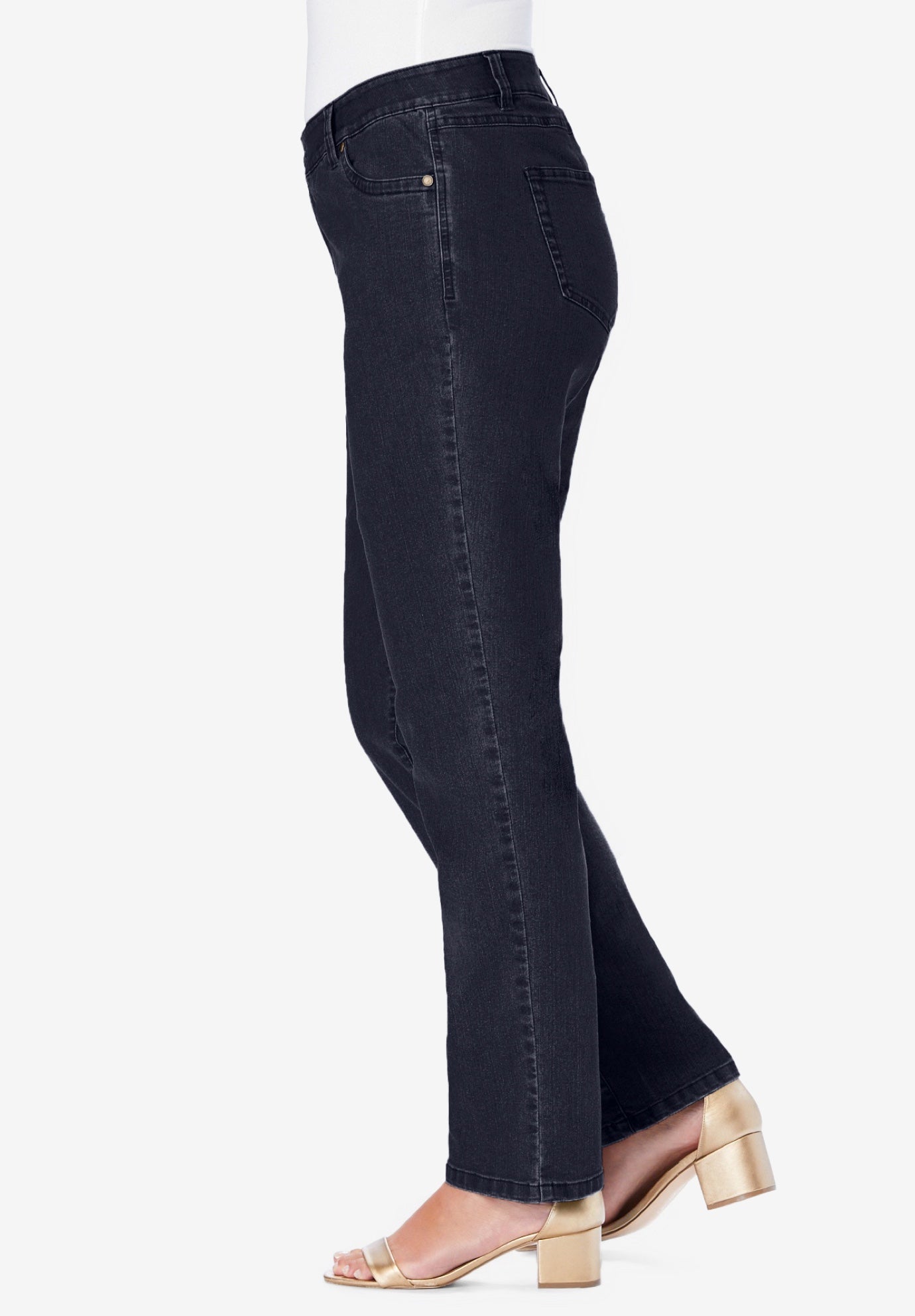Plus Size 24/7 Stretch Straight Leg Jean image number 2