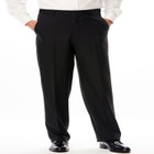 Easy Movement Plain-Front Expandable Dress Pants image number null