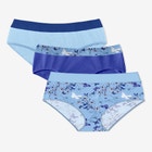 Full Coverage Stretch Cotton Color Block Brief 3-Pack image number null