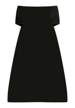 Off The Shoulder Long Sleeve Dress