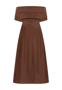 Off The Shoulder Long Sleeve Dress.