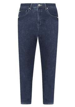 High Rise Morgan Skinny Jeans - Super Stretch, Indigo Rinse | ELOQUII