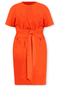 strapless open back dress Burnt Orange Prom Dress 2022 Puffed Sleeve 20507 Burnt Orange / US12