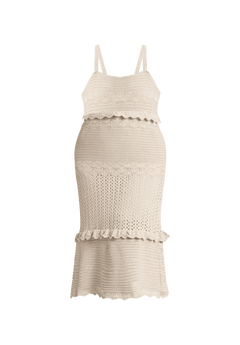 dresses with cut out front Caicos Crochet Maxi Dress