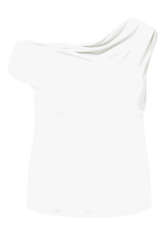 売れ筋商品|||エロクイ カットソー トップス レディース Plus Size Asym Twist Sleeve Top Tofu Asym Twist Sleeve Top - High-Stretch Knit Classic, Tofu