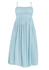 Smocked Tiered Maxi Dress
