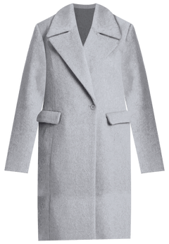 Textured Long Coat | ELOQUII