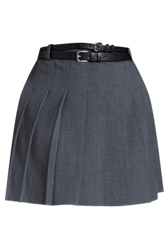 Pleated Mini Skirt | ELOQUII