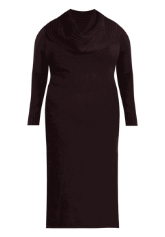 chinese dress ladies Cowl Neck Swing Dress