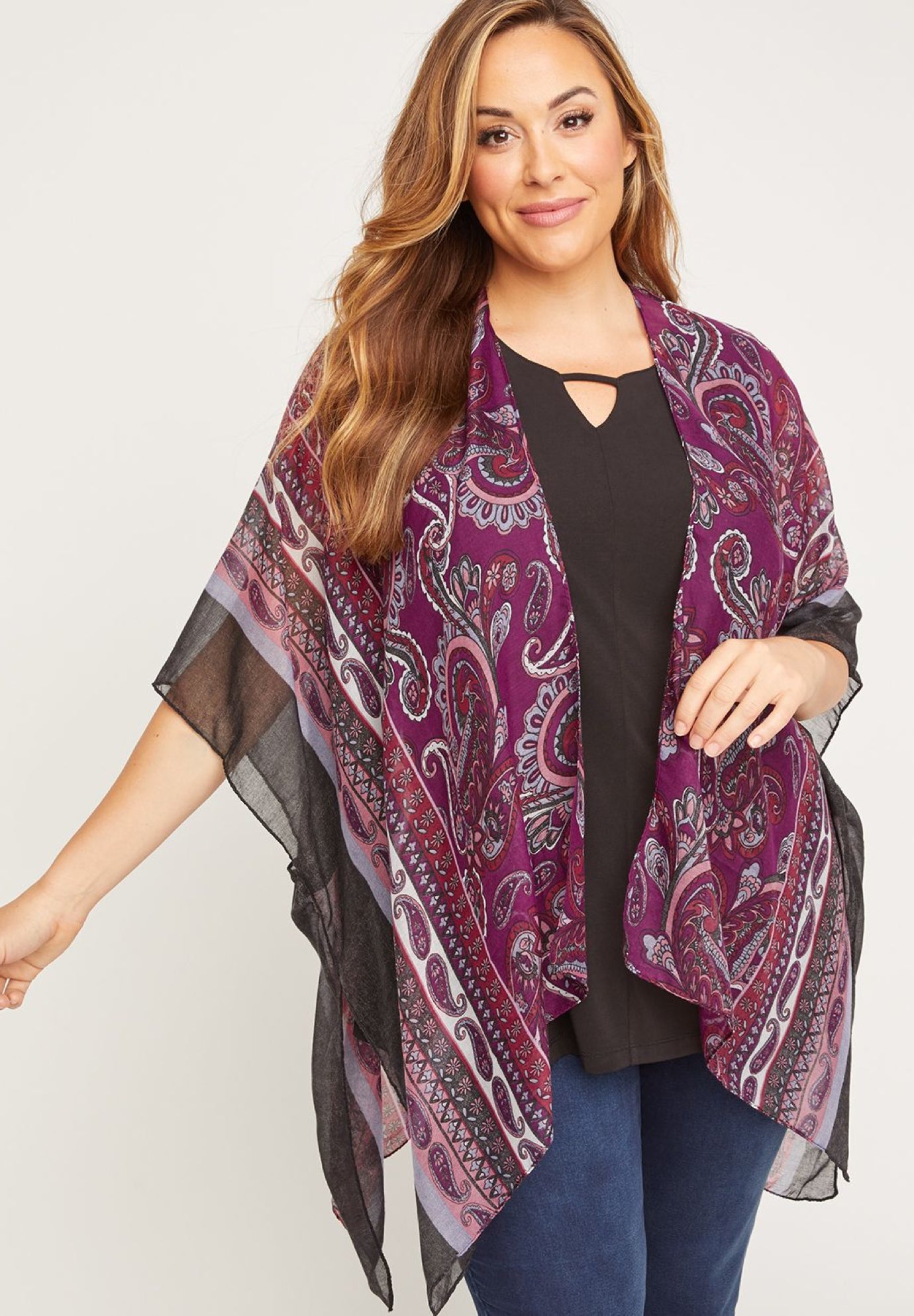 Eloquii kimono sale