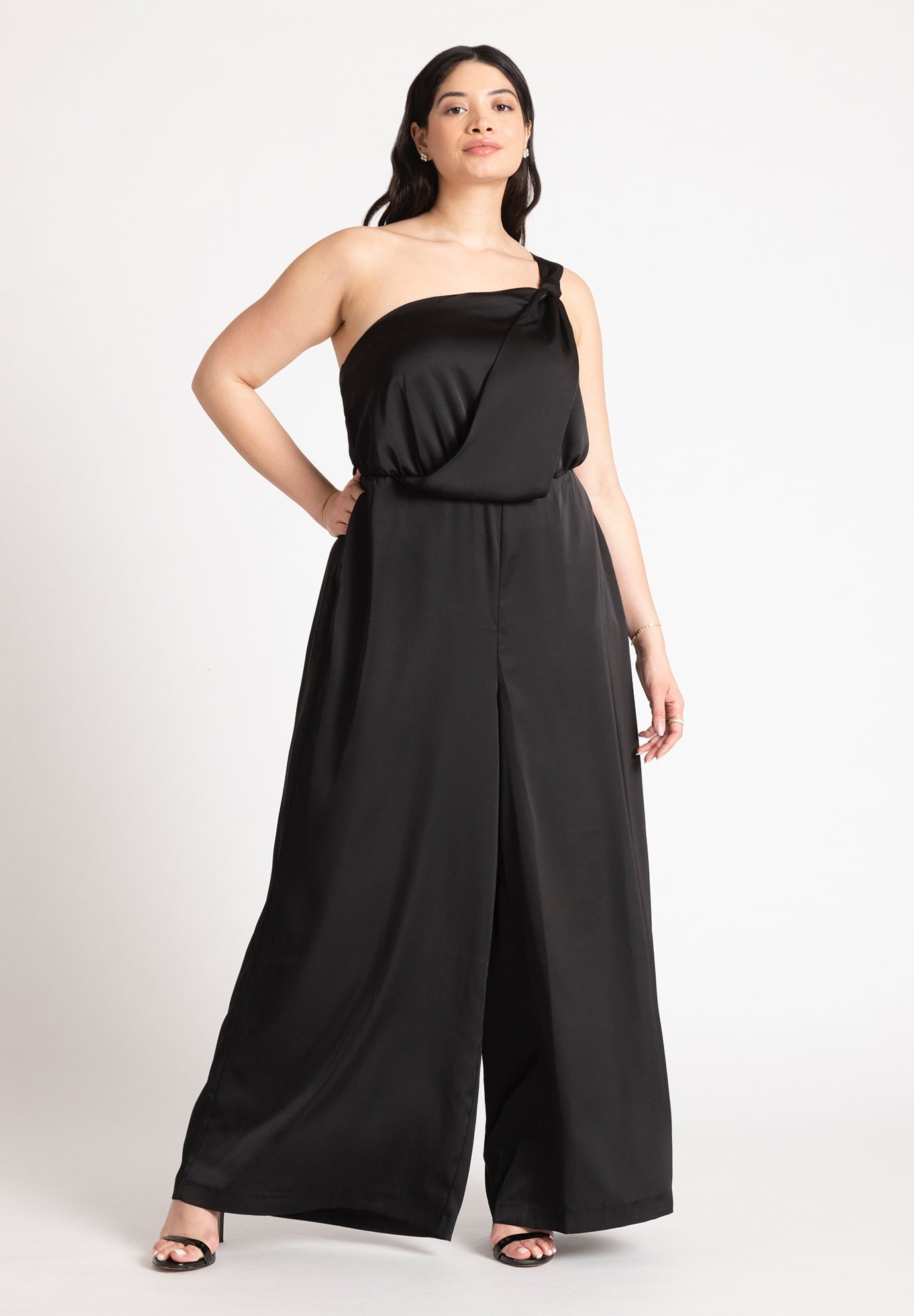The Silk Tie Jumpsuit main image 1