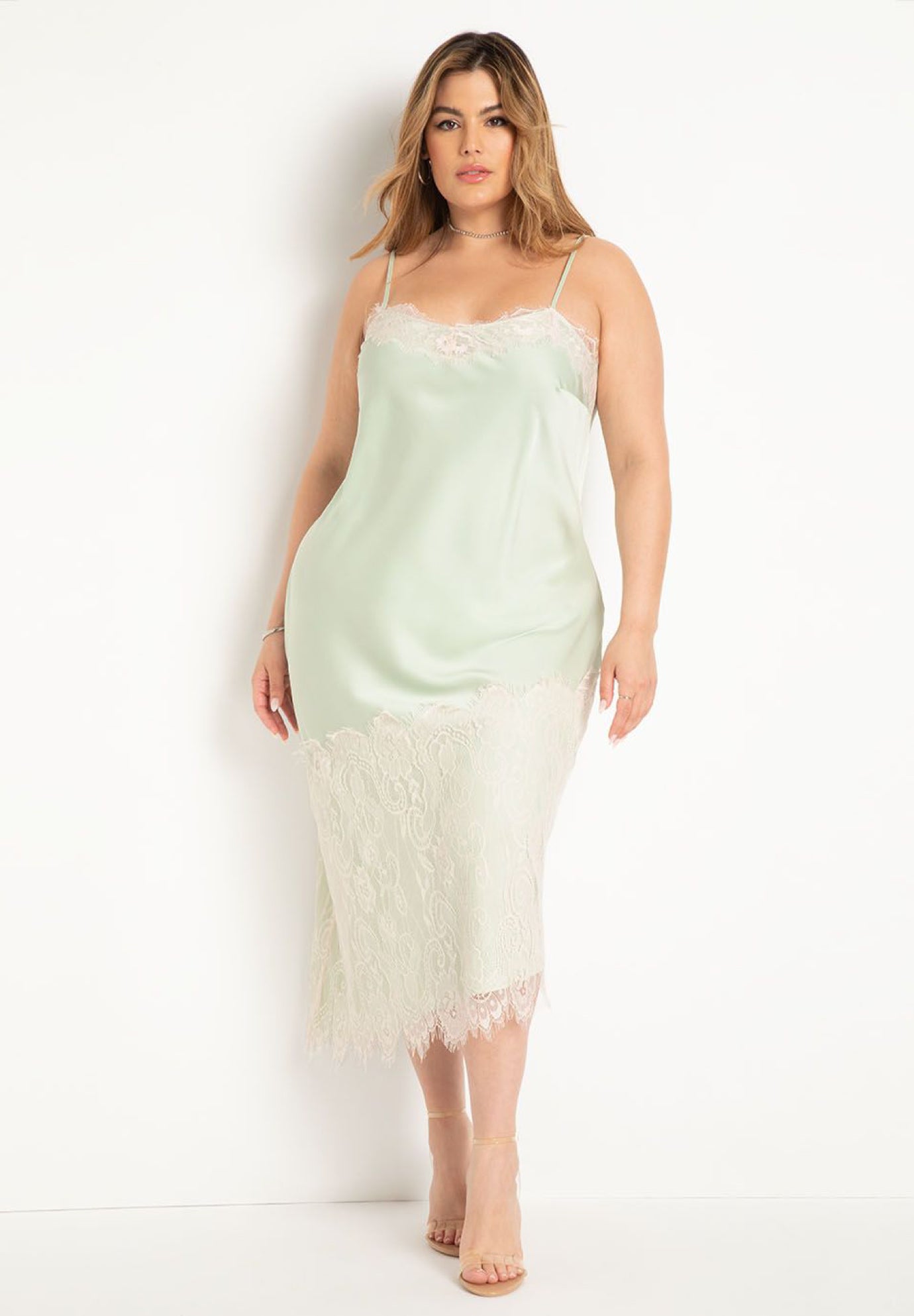 Kady lace trim dress sale
