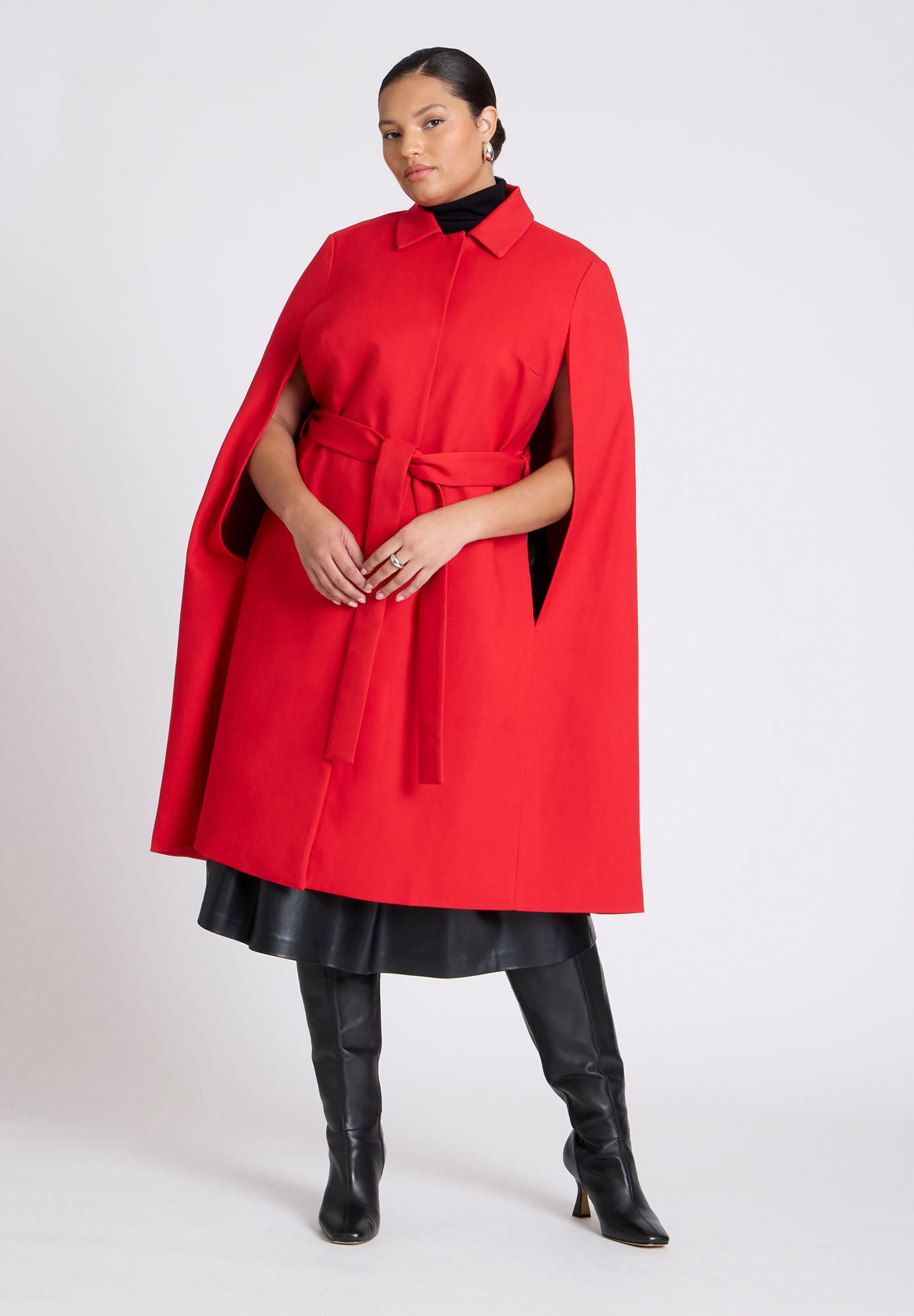 Irregular Hem Cape – KUOSE.com