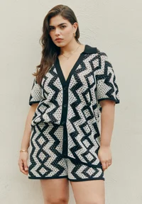 Crochet Knitted Short