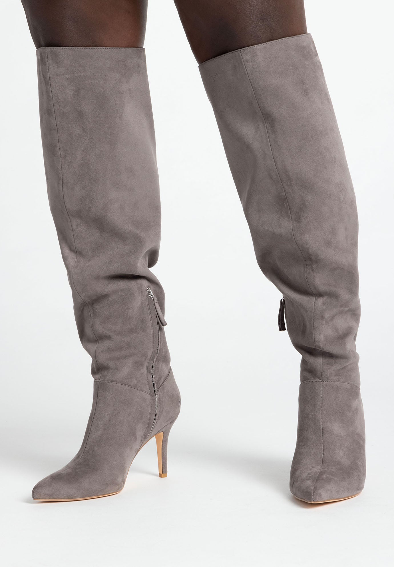 Grey suede boot cheap