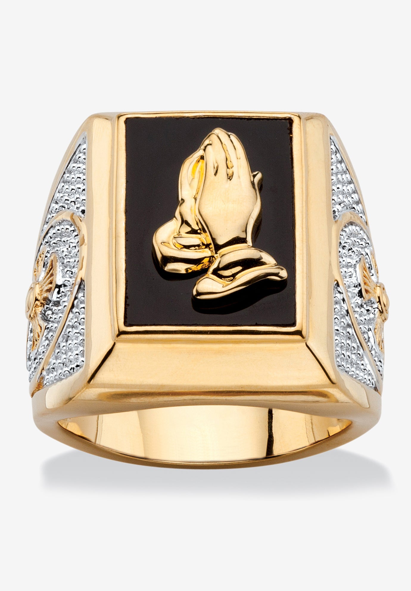 Praying hands deals ring