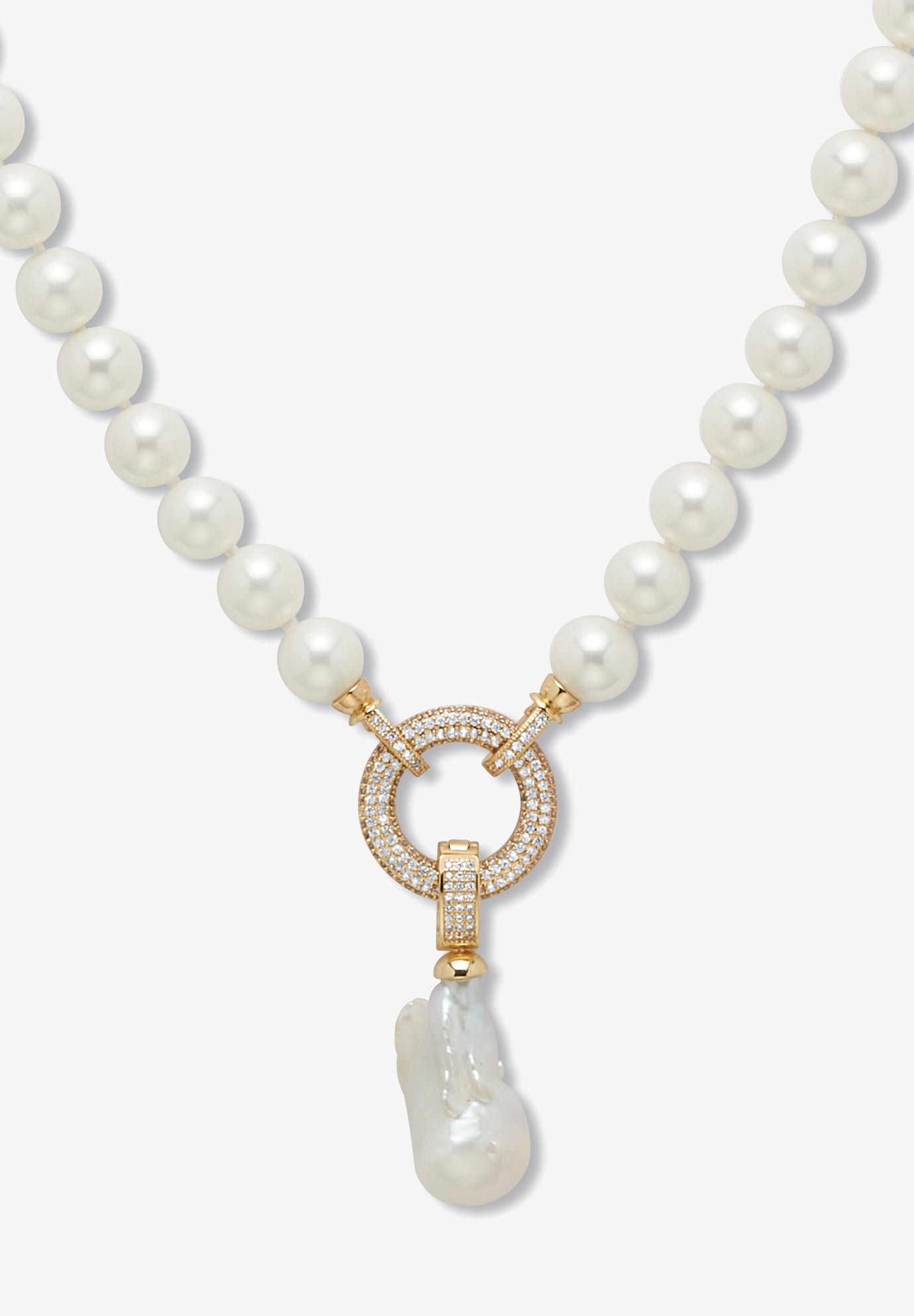 American swiss cheap pearl necklace