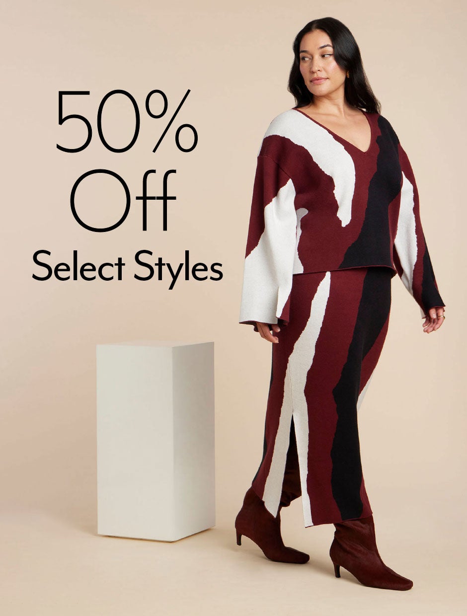 50% Off Select Styles