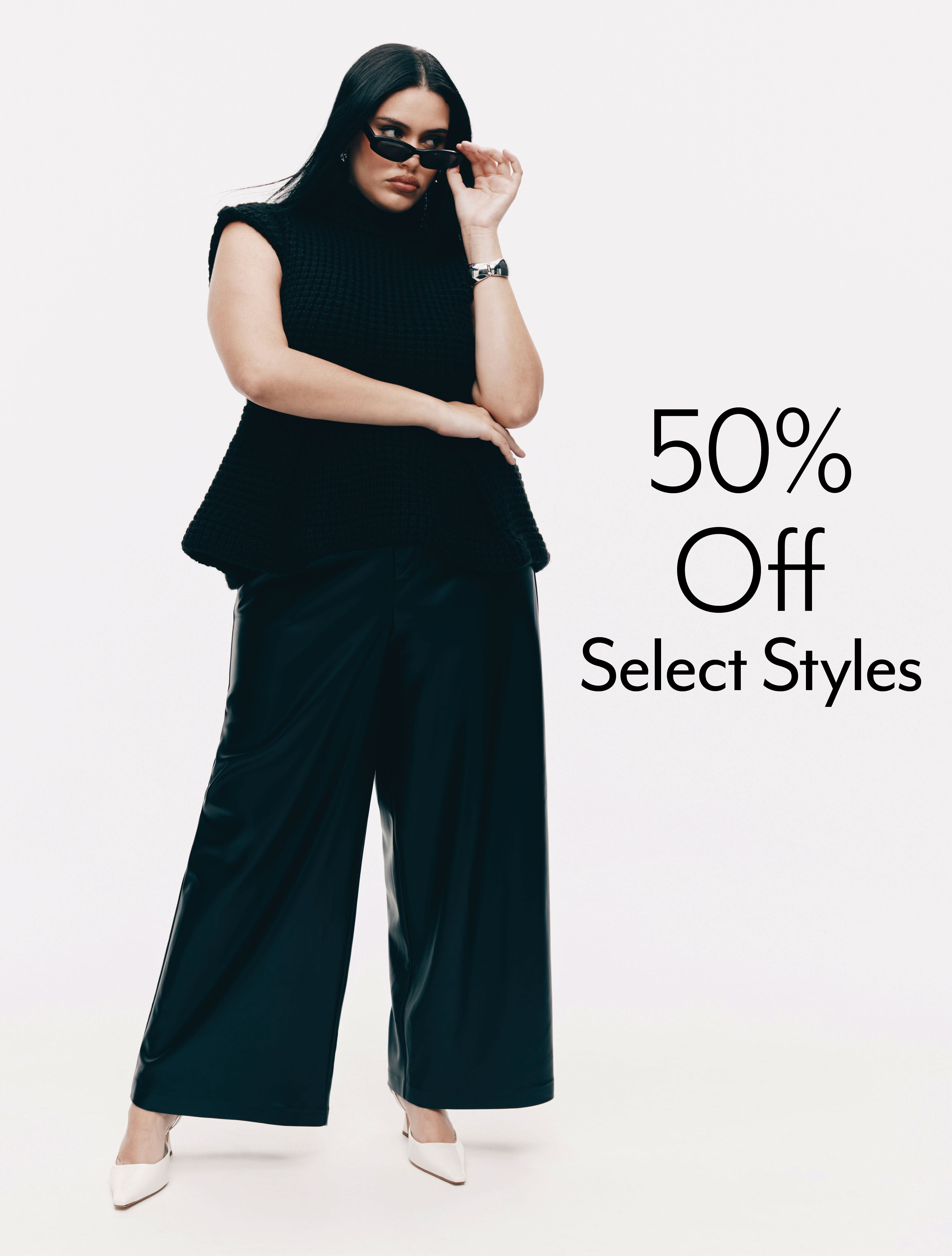 50% Off Select Styles