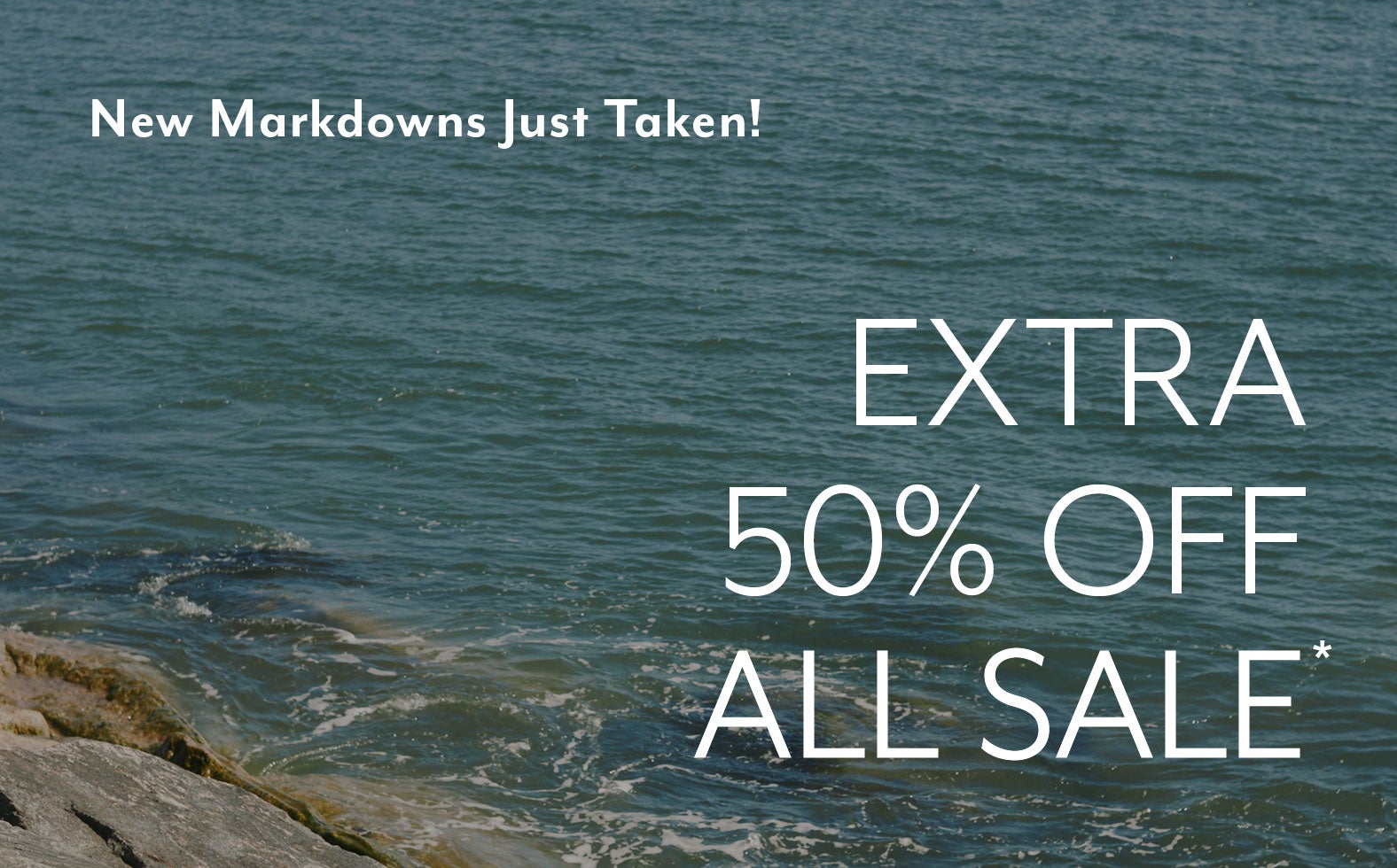 Extra 50% Off All Sale*