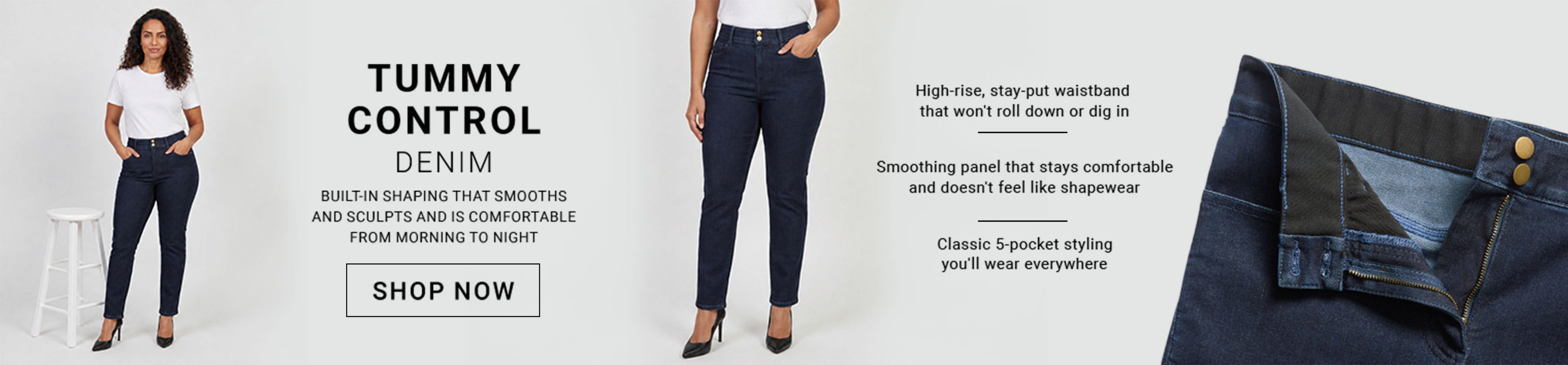 Tummy Control Denim — Shop Now