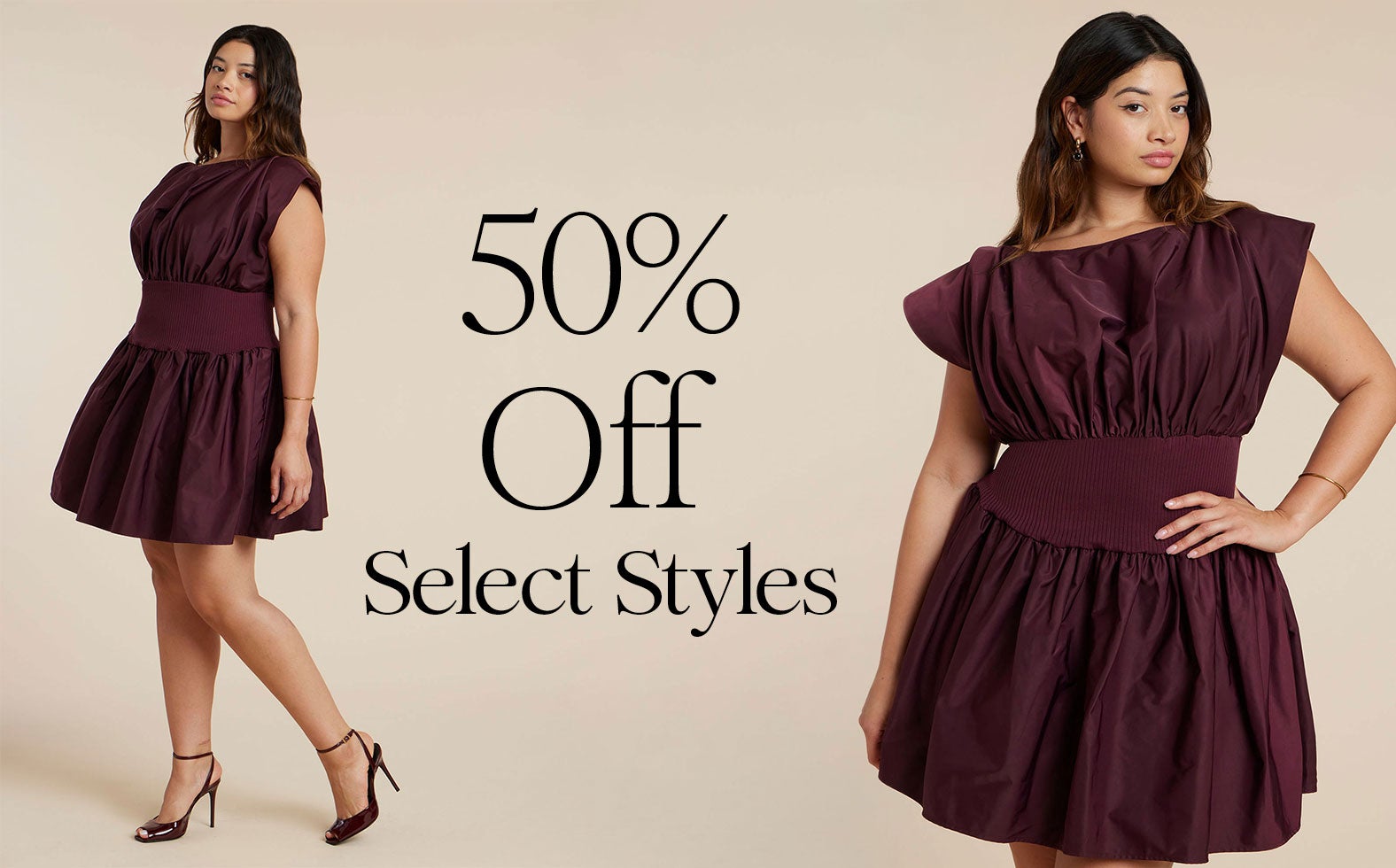 50% Off Select Styles